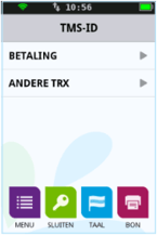 betaling en andere trx