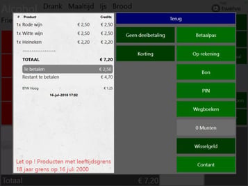 deel betaald