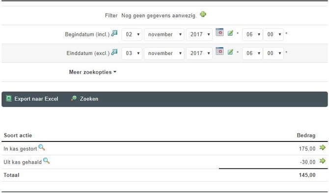 rapportage cashflow 1