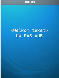 welkom uw pas aub